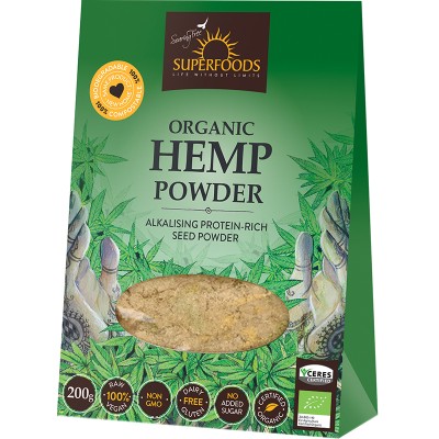 Soaring Free Superfoods Organic Hemp Seed Protein Powder