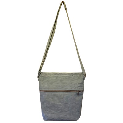 Eco GemGem Box Bottom Hemp Crossbody Bag