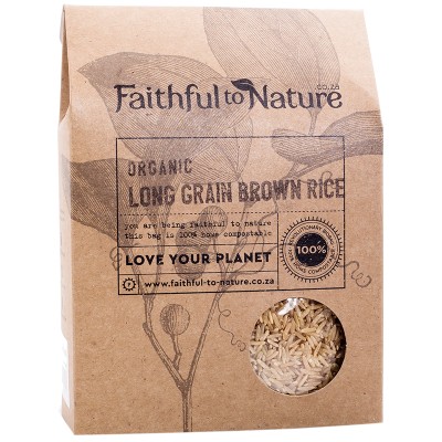 Faithful to Nature Organic Brown Rice Long Grain