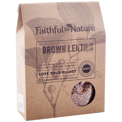 Faithful to Nature Brown Lentils