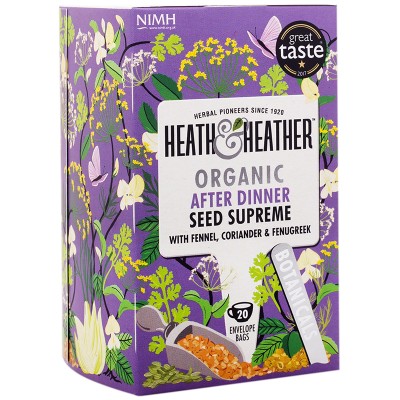 Heath & Heather Organic Super Seed Supreme Tea 