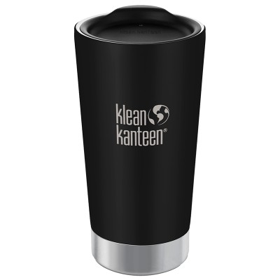Klean Kanteen Insulated Coffee Cup Shale Black - Tumbler Lid