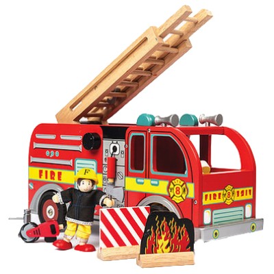 Le Toy Van Fire Engine Set