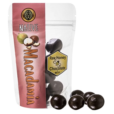 Native Raw Honey Chocolate-Coated Whole Macadamias 