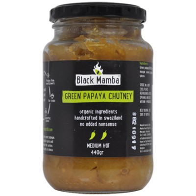 Black Mamba Green Papaya Chutney