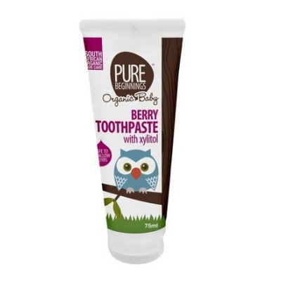 Pure Beginnings Berry Toothpaste (Fluoride-Free)