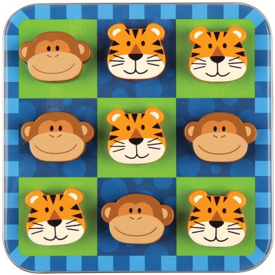 Stephen Joseph Zoo Magnetic Tic Tac Toe Set
