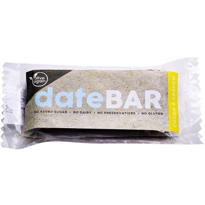 Alive Again Cocoa Cashew Date Bar 50g