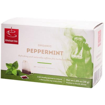 Khoisan Tea  Organic Peppermint Envelope