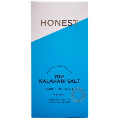Honest Chocolate Slab 70% - Kalahari Salt 