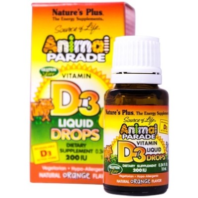 Animal Parade Vitamin D3 (200IU) Liquid Drops