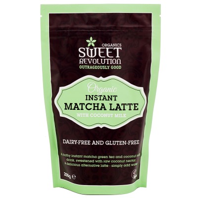 Sweet Revolution Organic Instant Matcha Latte Powder 