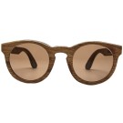 Ballo Eyewear Owl Imbuia Sunglasses - Polarized Brown 