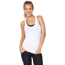 Boody Active Racer Back Tank White