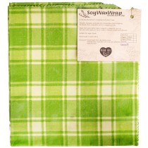 6 Degrees East Soy Wax Sheet Wrap - Green   