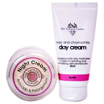 Rose Day Cream PLUS Avocado Night Cream VALUE PACK