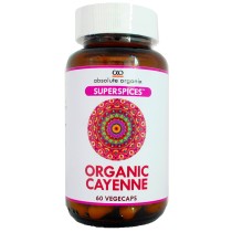 SuperSpices Organic Cayenne Capsules
