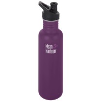 Klean Kanteen Classic 27oz Bottle with Sport Cap - Winter Plum