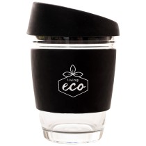 Living Eco Glass Mug - Black 