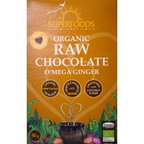 Soaring Free Superfoods Organic Raw Chocolate O'Mega Ginger