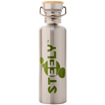 Steely 100% Stainless Steel Bottle 750ml Adventure Green