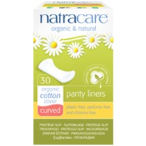 Natracare Organic Cotton Curved Panty Liners (30)