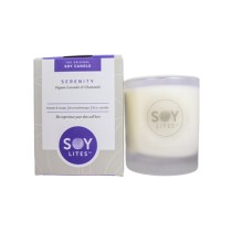 Soylites Frosted Aromatherapy Candle - Serenity, 220ml